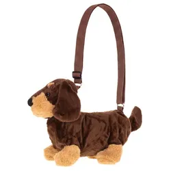 Tasche "Dackel", braun
