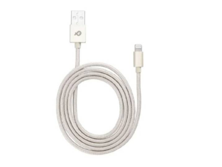 Câble lightning USB-a 1m gris POSS