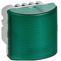 LK, Personenschutz, FUGA Einsatzsignalleuchte LED 230 V, konstant/blinkend, grün