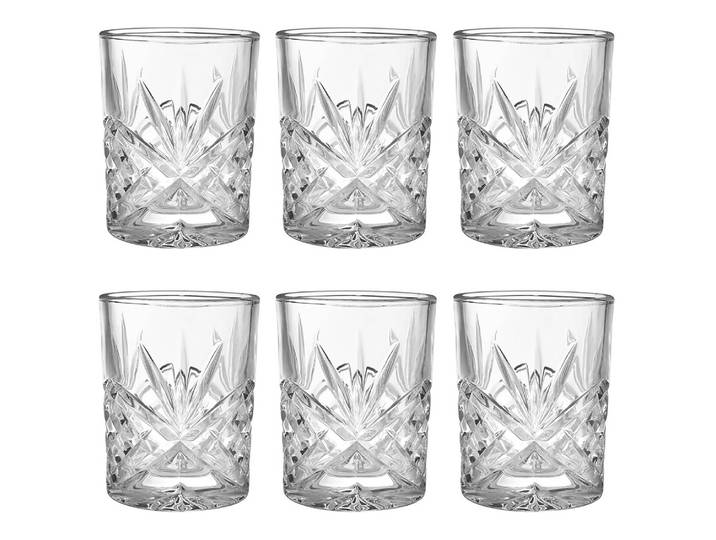 Verre à shot - Lot de 6 Ø 6cm Transparent/Transparent