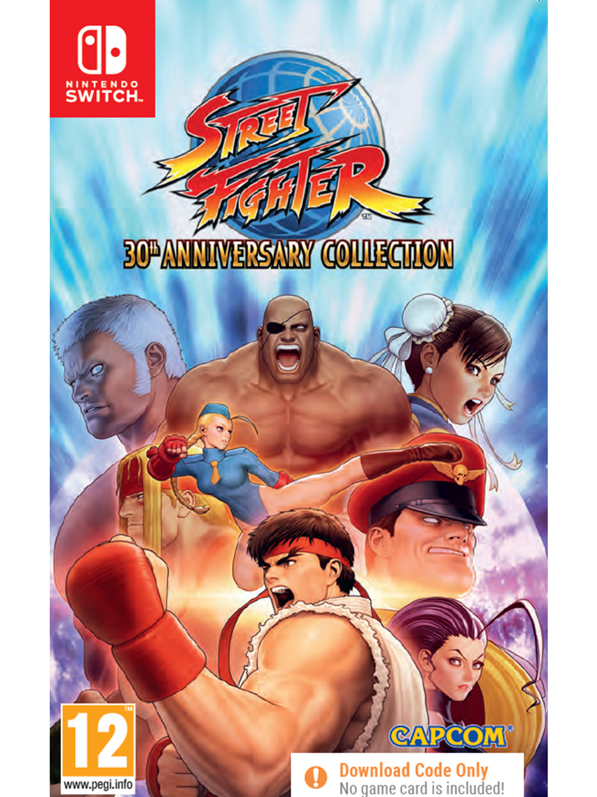 Street Fighter: 30th Anniversary Collection (Code in a Box) - Nintendo Switch - Fighting - PEGI 12