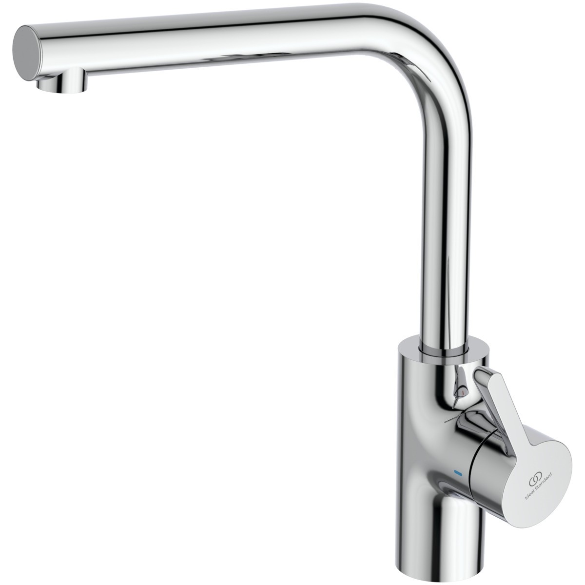 Ideal Standard Küchenarmatur Ceralife Ausladung 220mm L-Auslauf Chrom, BE239AA BE239AA
