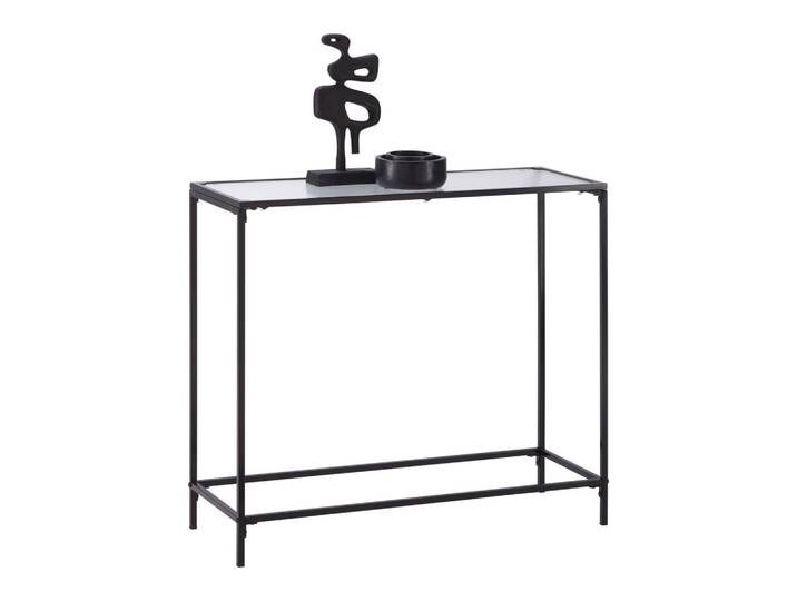Konsolentisch Shine Schwarz/Transparent