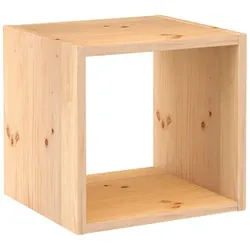 EDM MODULARES REGAL 1 DYNAMISCHE WÜRFEL KIEFER MASSIV ASTIGARRAGA