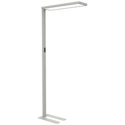 Maul 8258895 LED-Stehlampe LED Lichtquelle durch Elektrofachkraft austauschbar 18 W Silber