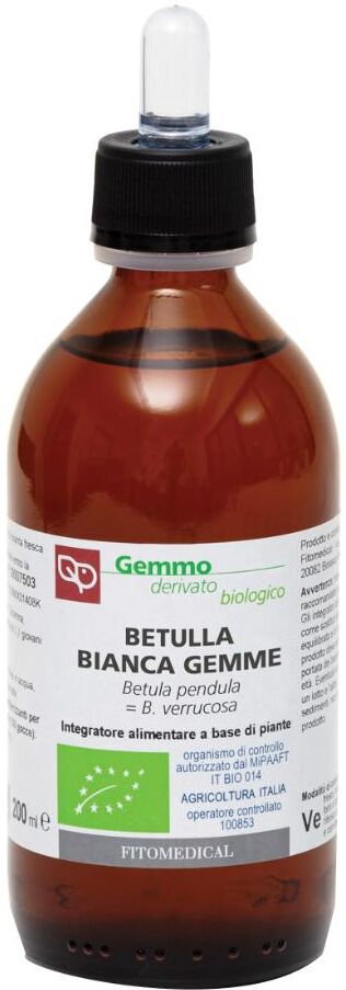 FITOMEDICAL Srl BETULLA GEMME GD 200ML BIO
