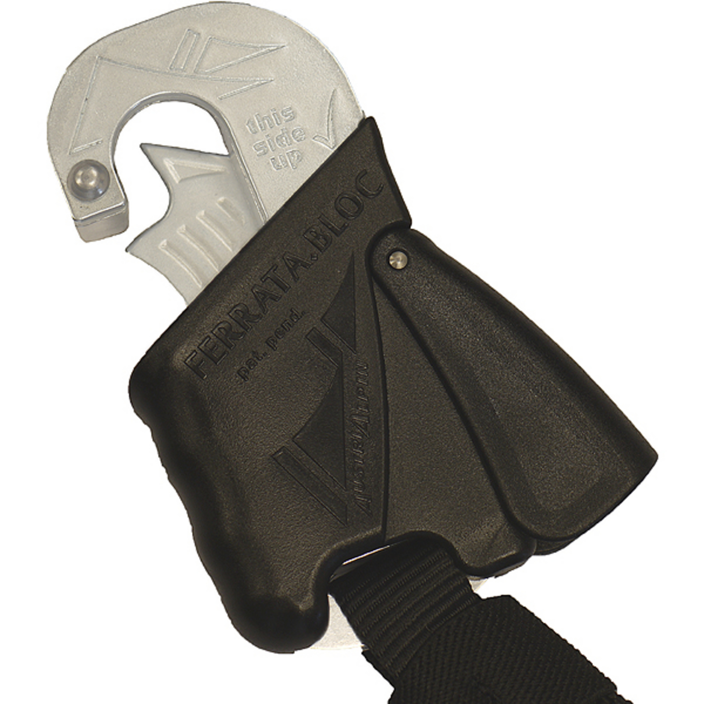 Austrialpin Ferrata.Bloc Klettersteigbremse Klettersteig-Sets schwarz Klettersteig