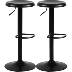 CLP 2er Set Barhocker Williston   Farbe: schwarz
