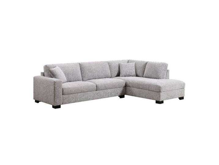 Happy Home Sofa Ecksofa Stoffsofa Modernes Minimalismus-Stil Komfort Sitzpolster