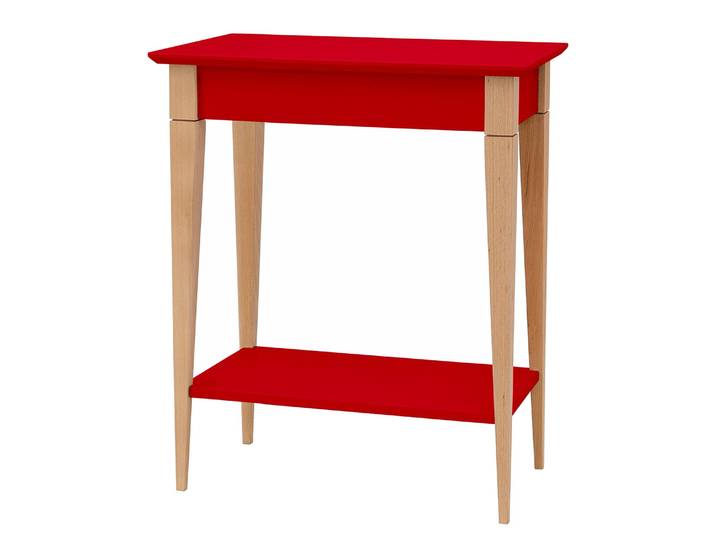 Konsolentisch 65cm Rot/Rot