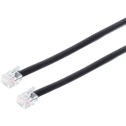 Western-Stecker 6/6 - Western-Stecker 6/6, 15m