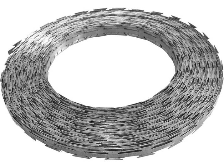 Vidaxl Shaver Mound Wire Concertina 500 m galvanisé Stahl