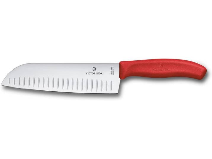 Allzweckmesser VICTORINOX Swiss Classic, 17 cm, Blister , rot, Klingenlänge 17cm, Stahl, Kochmesser, Allzweckmesser