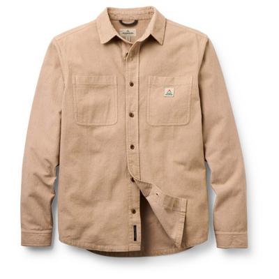Passenger - Backcountry Grid Cord Shirt - Hemd Gr S beige