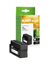 KMP Tinte ersetzt HP 967XLBK Gold (1766,6201)