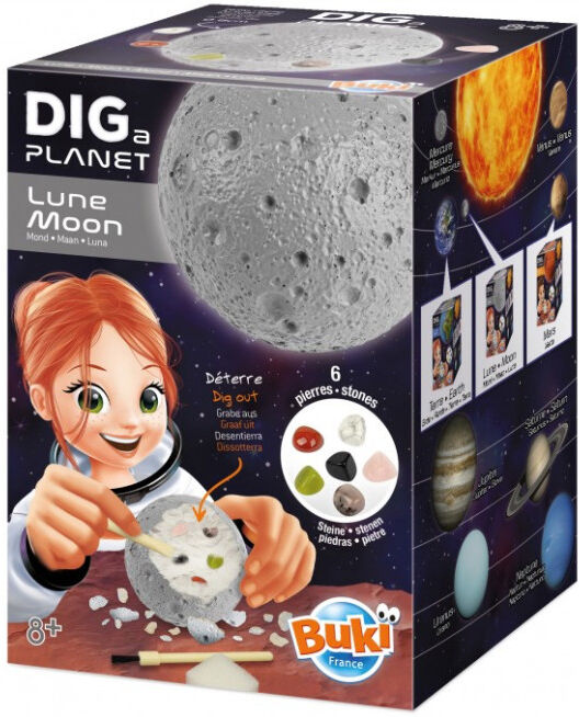 Buki France Dig a Planet : Lune - Buki