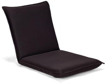 Costway Adjustable 6 positions Folding Lazy Man Sofa Chair Floor Chair-Coffee