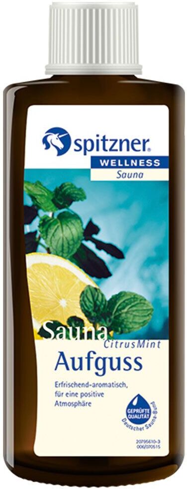 Spitzner Saunaaufguss Citrus Mint Wellness 190 ml Konzentrat