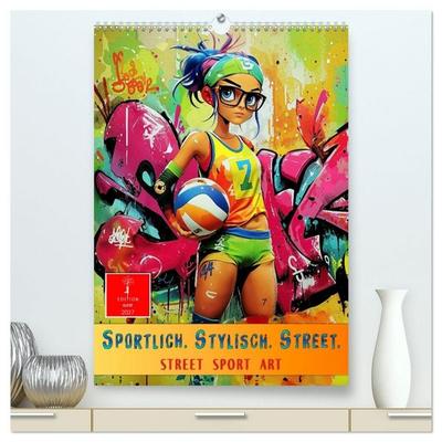 Sportlich. Stylisch. Street. (hochwertiger Premium Wandkalender 2027 DIN A2 hoch), Kunstdruck in Hochglanz