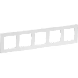 Legrand, Zubehör Schalterprogramm, Seano+ 5-fach Rahmen