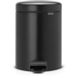 brabantia Treteimer NewIcon 5l Edelstahl Schwarz
