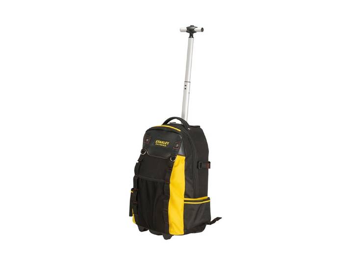 Stanley Werkzeugrucksack mit Rollen und Teleskopgriff 54 × 23 × 23 cm