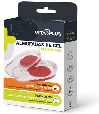 Vitaplus Almofadas de Gel Calcanhar 1 un