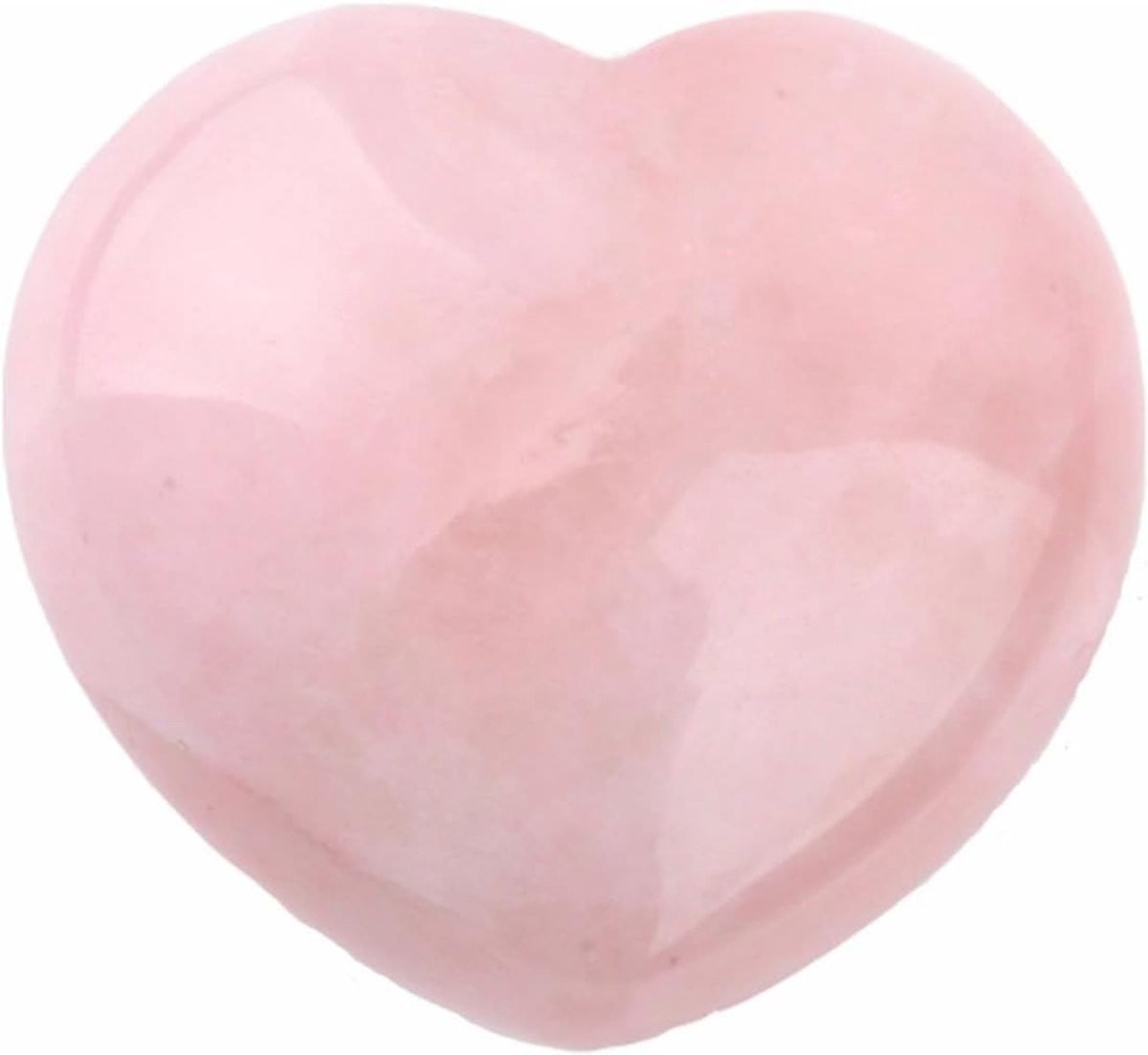Gepolijste Rozenkwarts Natuurlijk Kristal 45 mm