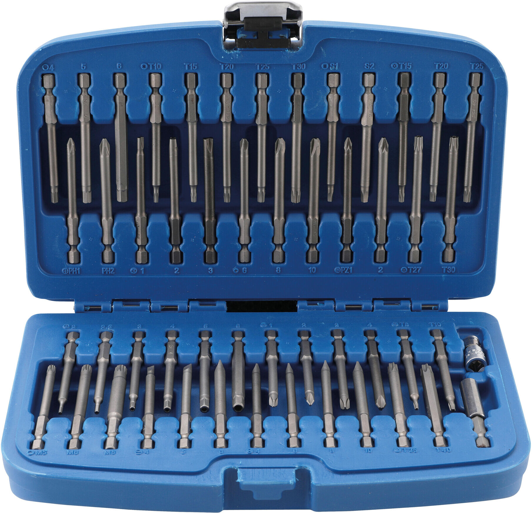 BGS Sicherheitsschrauben-Bit-Satz, lang 51 teilig ; BGS technic (757)