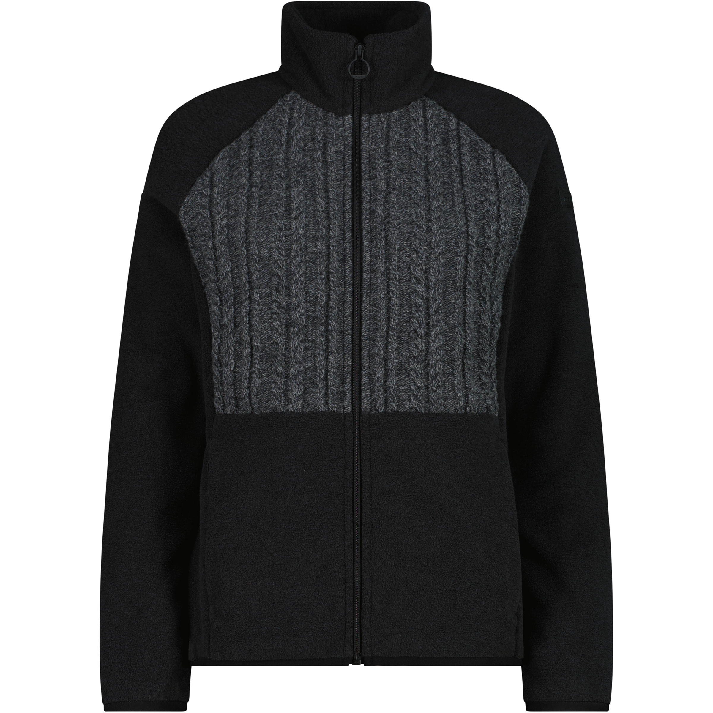 CMP Damen Fleecejacke schwarz Größe XS Trekking Hautfreundlich