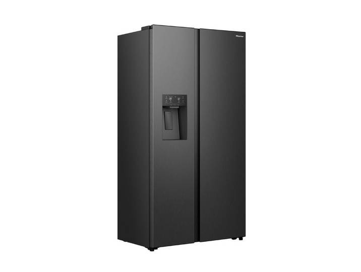 Hisense Side-by-Side MS91528FC, 178,6 cm hoch, 91,1 cm breit, mit Wasser-/Eisspender, kein Festwasseranschluss dank Tank