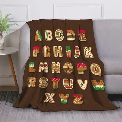 Uplift Picks Alphabet Lore Flannel Throw Blanket Soft Lightweight Cartoon Sofa Blanket 13 150x180 Cm (60x72 Inch)