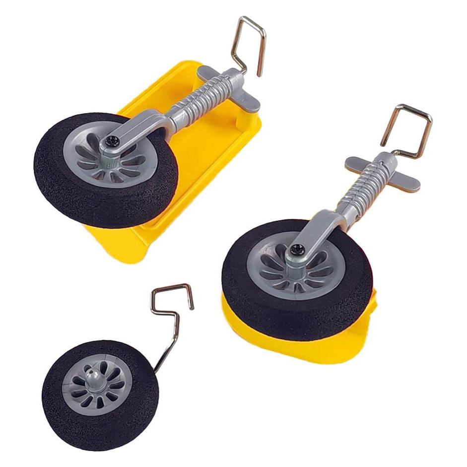 Amewi Fahrwerk Set Beech D17S gelb (045-24143-12)