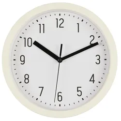 IB Laursen Wanduhr Classic in verschiedenen Farben, Höhe 4, Ø 20 cm, Creme