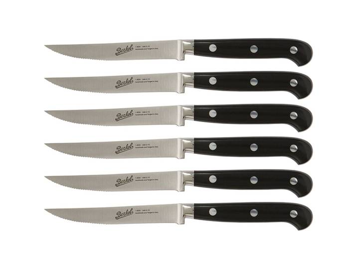 Berkel Steakmesser-Set Adhoc schwarz Stahl