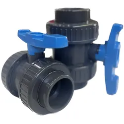 Georg Fischer, Ventil, Kuglehane pvc/epdm PN16 muffe/muffe 63 mm