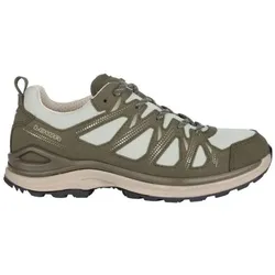 Lowa, Damen, Wanderschuhe, Damen-Nordic-Walking-Schuh «Innox EVO II Gtx», wasserdicht & bequem olive (41), Grün