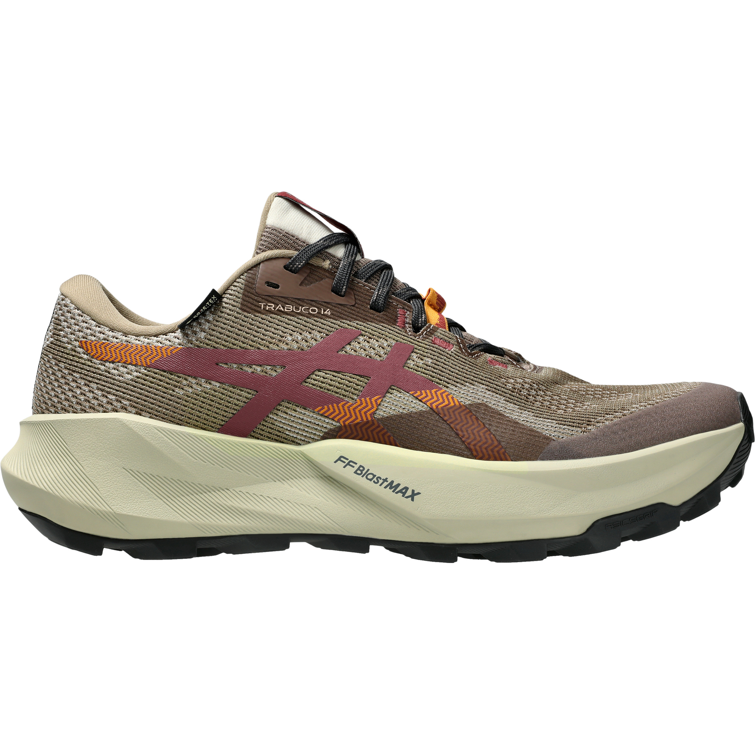 Asics Trabuco 14 GTX Herren Trailrunningschuhe gruen Größe 44.5 Trailrunning Wasserdicht