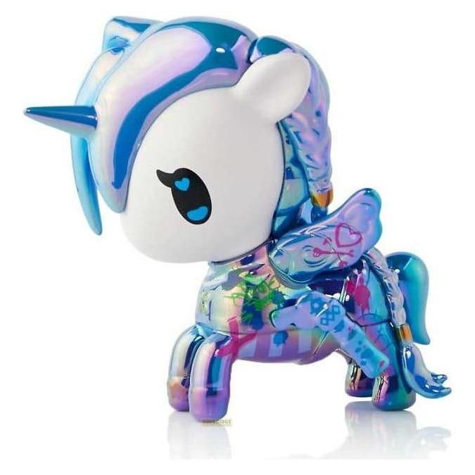 tokidoki Unicorno x Arcane Window Box Figur Blue Mayhem (Special Edition) 7 cm (TKTARCANEJNXUNI04-BLU)