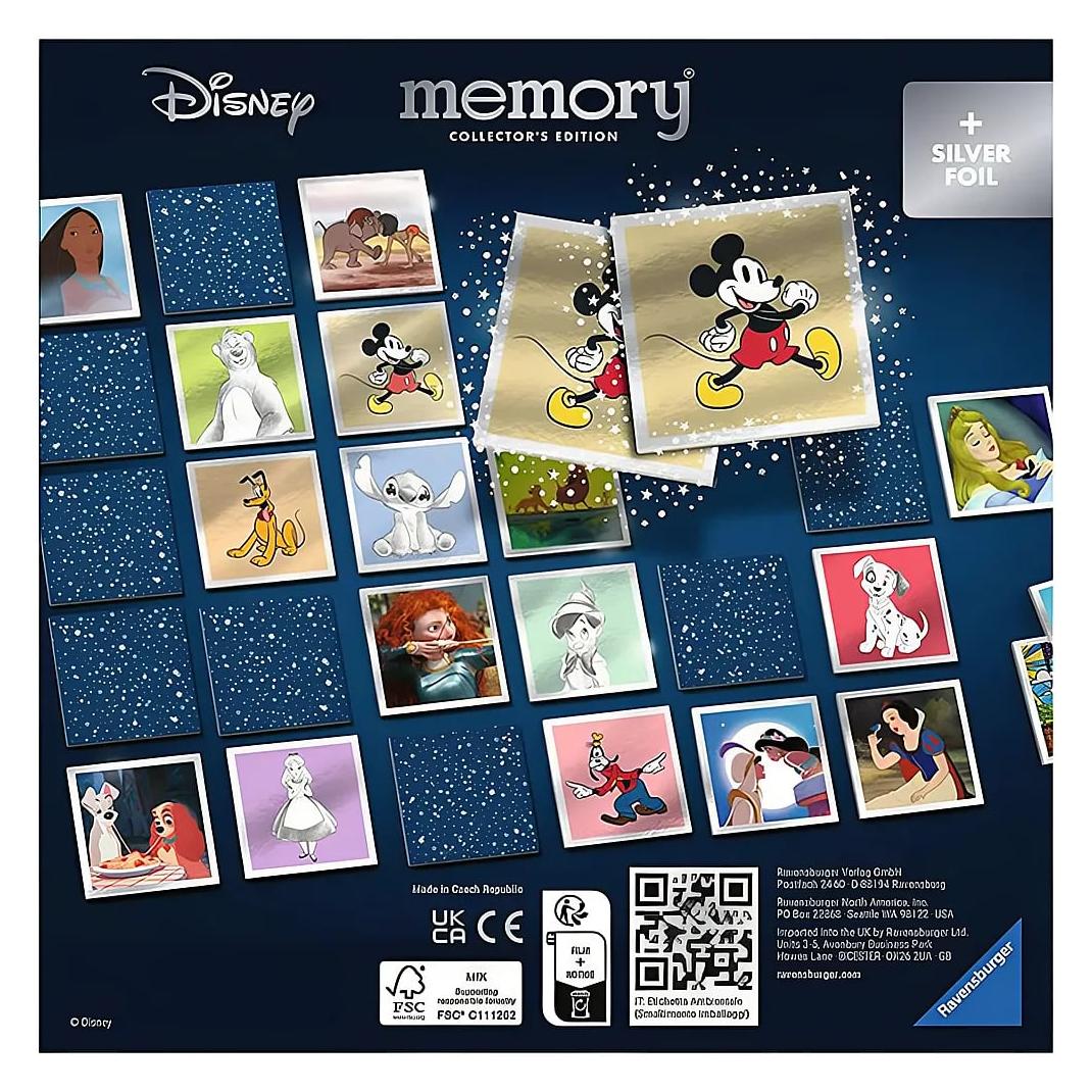 Ravensburger Collectors memory Disney (Deutsch, Englisch, Französisch, Italienisch, Japanisch, Niederländisch, Portugiesisch, Spanisch, 2 - 8 Spieler) (27378)