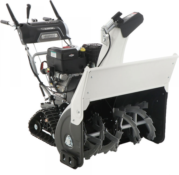 BlackStone B-ST 87 BSTE PLUS - Benzin-Schneefräse - Raupenantrieb - B&S 2100