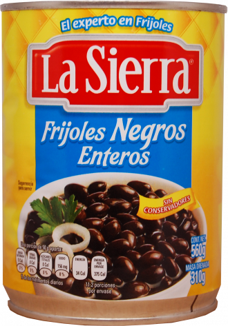 La Sierra Black Whole Beans 560g