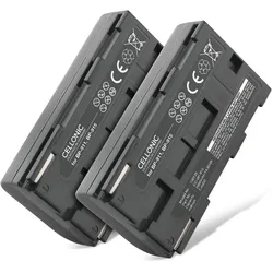 Cellonic Akku für Canon XM2, Phase One P25, plus, P45, XF100, XL1, XM1, P65, ES-60 (Kamera Akku), Kamera Stromversorgung, Schwarz