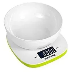 Innoliving INN-132G, Küchenwaage, Grün, Weiss