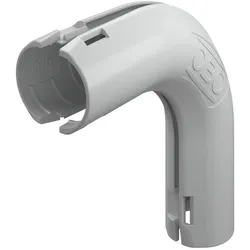 OBO 2154052 Quick-Pipe-Bogen 90° M16 Polypropylen lichtgrau RAL 7035 3000 BMS M16 LGR  - 10 Stück