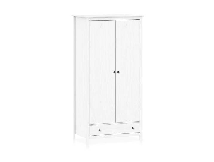 TOBINO Kleiderschrank, Material Massivholz, Kiefer, Kiefer weiss