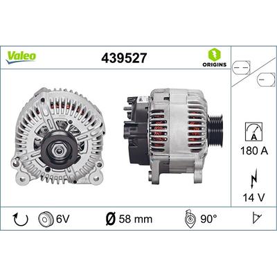 VALEO Generator NEW ORIGINAL PART 439527 für Audi VW (FAW)