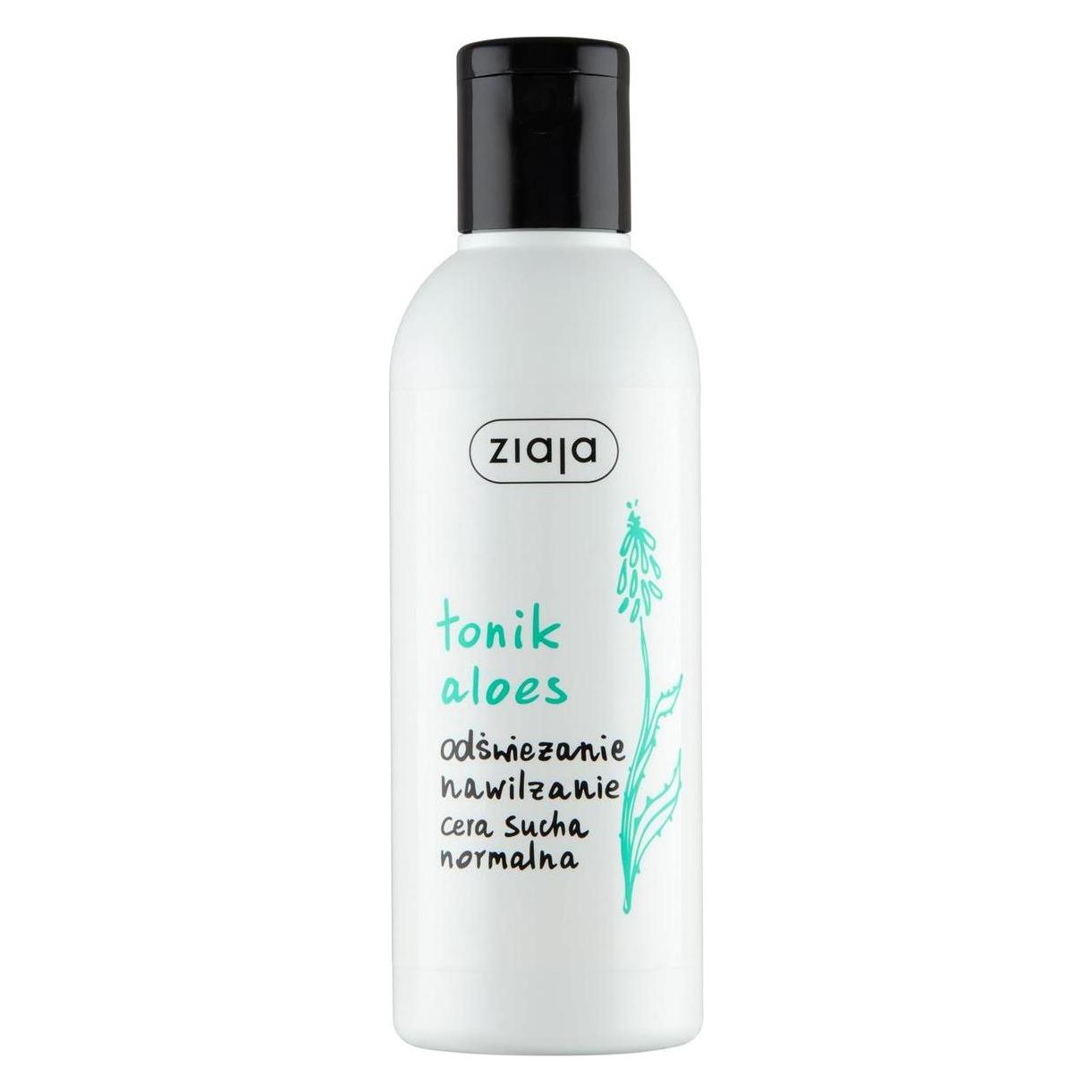 Ziaja Organic Aloe Vera Tonic For Cere Dry And Normal 200Ml (Gesichtswasser, 200 ml) (9000929)