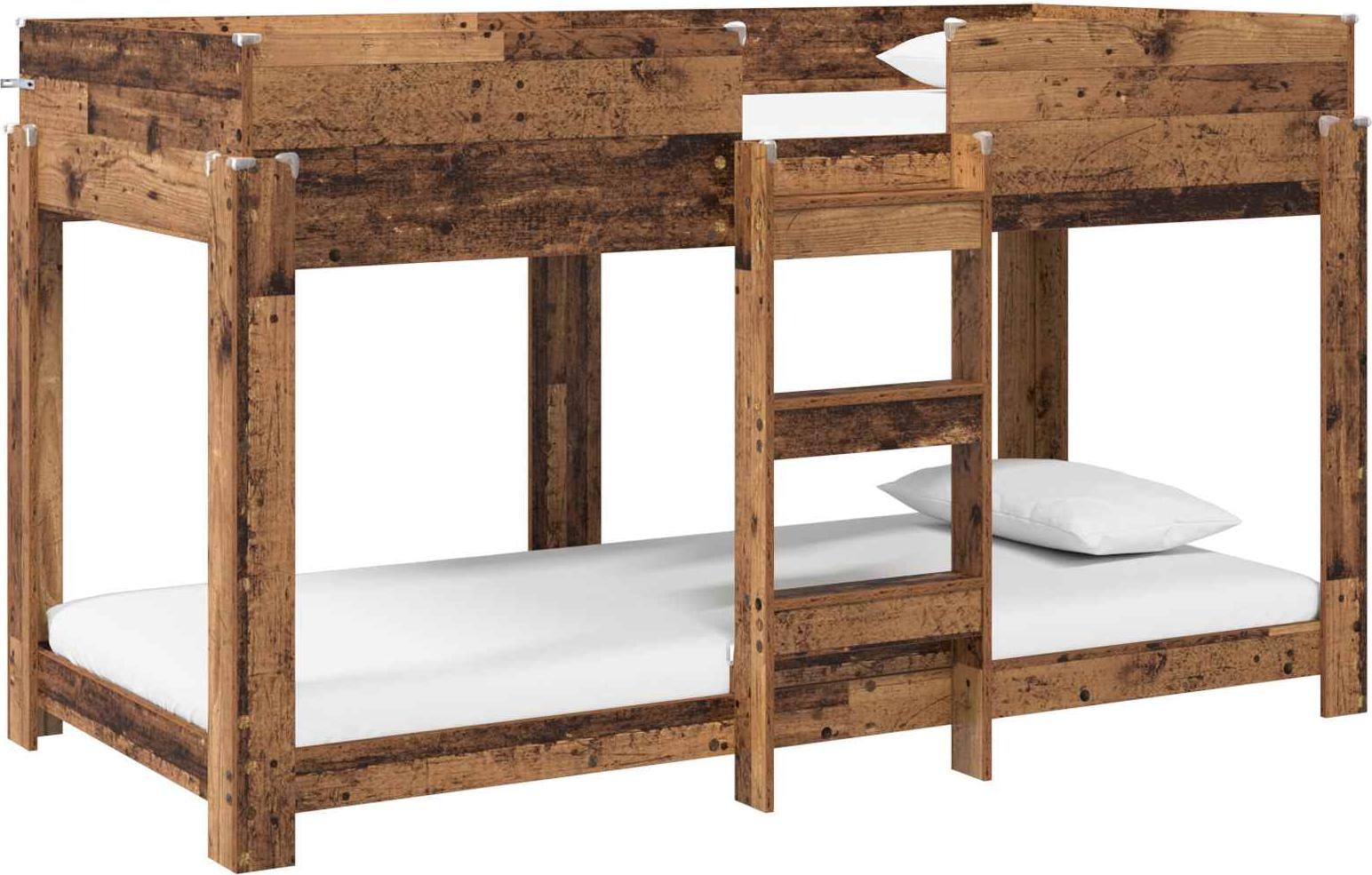 Etagenbett für Kinder Altholz 100 x 200 cm Holzwerkstoff