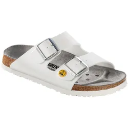 Birkenstock ESD-Sandale Arizona, Größe 41, weiß, normal